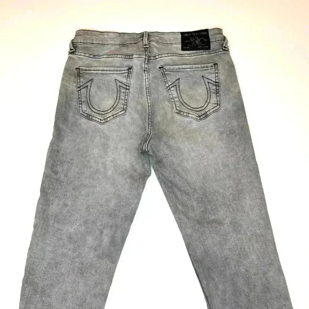 True Religion Womens Halle High Rise Super Skinny Jeans Size 27 - Picture 6 of 8